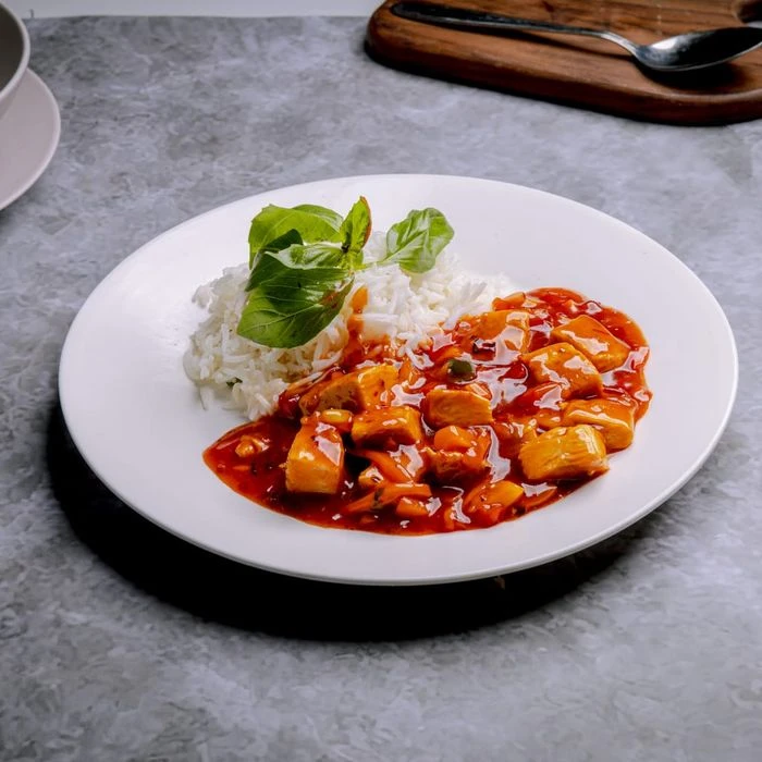 دجاج بالفلفل الحلو