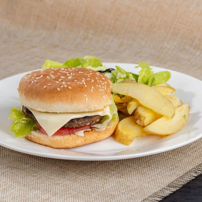 برجر لحم البقر الصحي